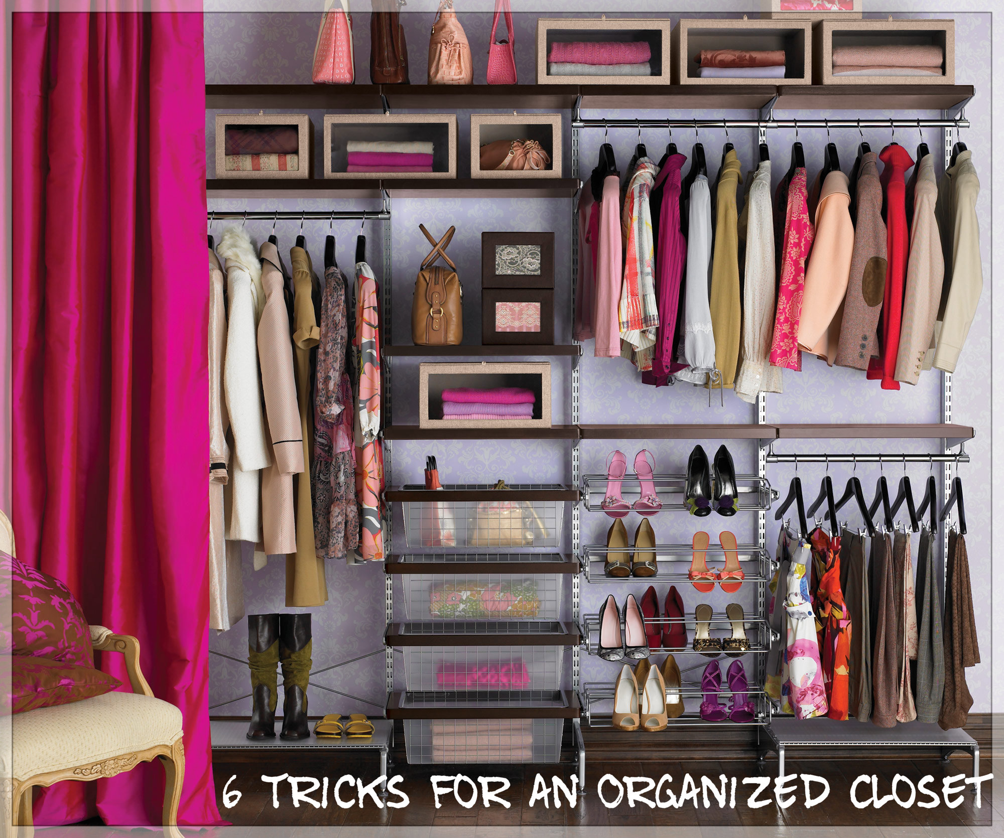 6 Easy Tricks for an Organized Closet