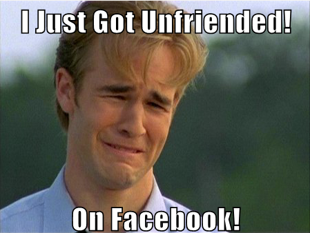 unfriended on facebook