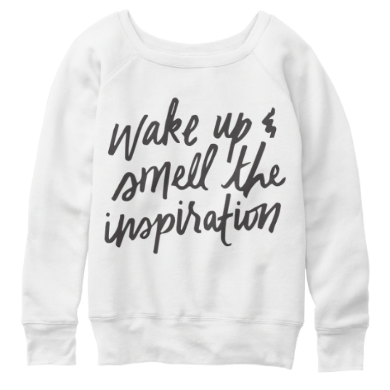 rise and shine sweatshirt