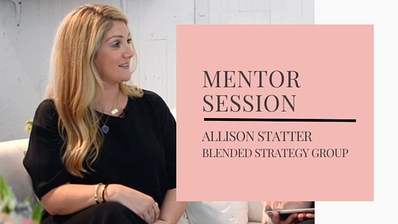 Allison Statter | Mentor Session